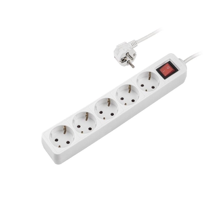 Удлинитель 5х3м с заземл. выкл. защитн. шторки ПВС 3х1 ФАZА 5053052