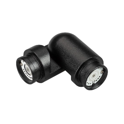 Коннектор поворотный MAG-FLEX-CON-POWER-TURN (BK) (IP20 металл) Arlight 035390