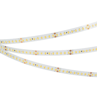 Лента светодиодная RT-A144-10mm 24V White 6000К 7.7Вт/м IP20 2835 высок. эффект. 200лм/Вт (уп.5м) Arlight 038783