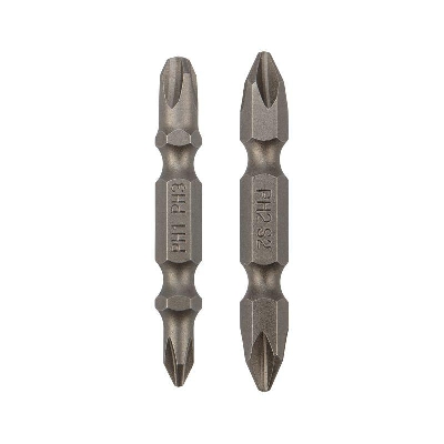 Мини-набор бит двусторонних PH2xPH2 PH1xPH3-50мм (блист. 2шт) Kranz KR-92-0452