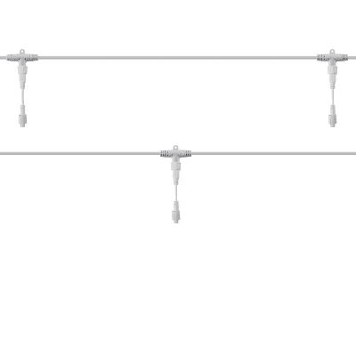 Разветвитель-шина для уличных гирлянд Professional (1 вход 5 выходов) расстояние 100см бел. ПВХ Neon-Night 315-409