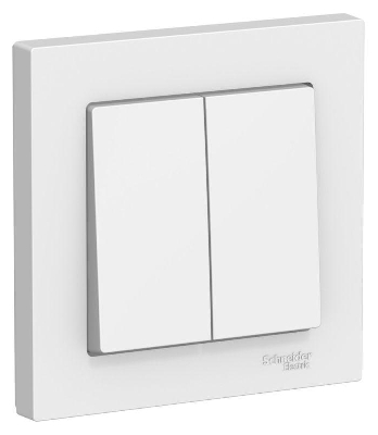 Выключатель 2-кл. AtlasDesign сх.5 10АХ в сборе лотос SE ATN001352