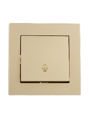 Кнопка звонка VESNA зол. LEZARD 742-3688-103