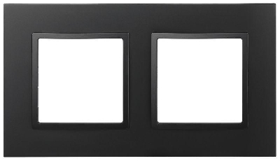 Рамка 2-м Elegance 14-5012-05 Classic антрацит Эра Б0060580