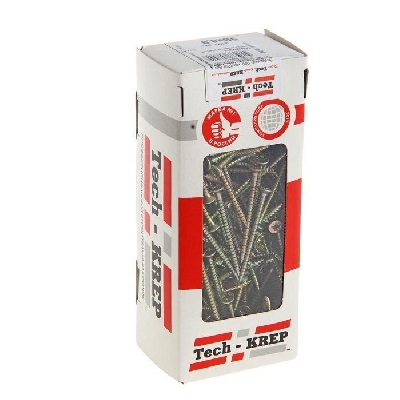 Саморез универсальный 50х4.0мм желт. (уп.200шт) Tech-Krep/Zitar 102247