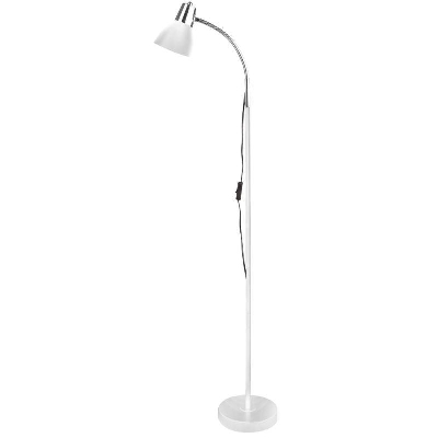 Светильник KD-359F C01 напол. торшер 230В 40Вт E27 бел. Camelion 15187