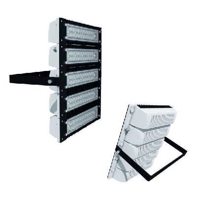 Светильник светодиодный LAD LED R500-5-60-6-350L 350Вт 5000К IP67 45672лм 100-305В КСС типа "Г" крепление на лире бел. LADesign LADLED5606350L