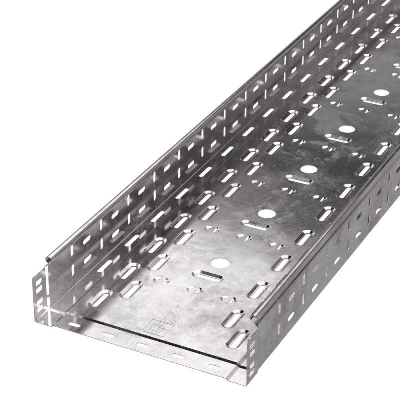 Лоток перфорированный 300х80 L3000 1мм Стандарт (уп.6м) Промрукав PR16.2307