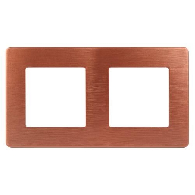 Рамка 2-м 12-5102-14 сатин медь Эра Б0052517