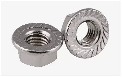 Гайка с насечкой препятствующей откручиванию М10 DIN 6923 оцинк. (уп.100шт) Промрукав PR08.2368