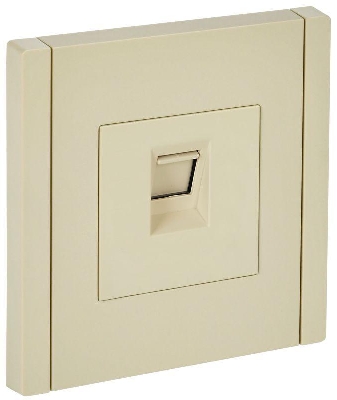 Розетка компьютерная RJ45 кат.5E FORTE&PIANO FP432 ваниль IEK FP-K10-1-K10