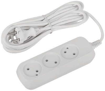 Удлинитель 3х5м без заземл. ПВС 2х0.75 UDL-10-350 Greenline Эра Б0065073