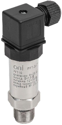 Преобразователь давления PPT10 0.5% 0-25Бар 0-10В M20 DIN43650 ONI PPT-G-ST-025-0-10-3-2