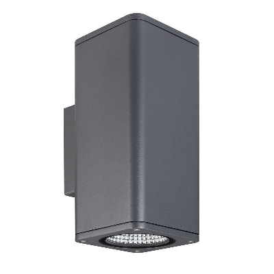 Светильник светодиодный LGD-EVO-WALL-TWIN-S100x100-2x12W Warm3000 (GR 44 deg 230В) IP54 металл Arlight 046195