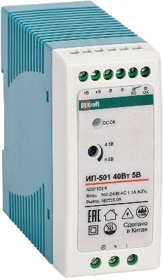 Источник питания импульсный 10Вт 12В 0.84А ИП-501 DEKraft 52060DEK