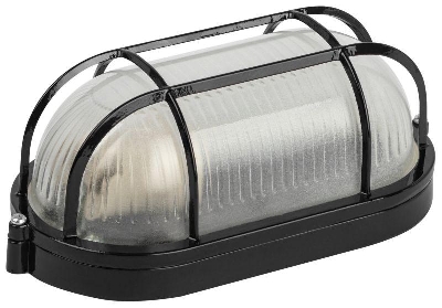 Светильник НБП 04-60-002 1х60Вт E27 IP54 акватермо алюм./стекло с решеткой черн. Эра Б0063898