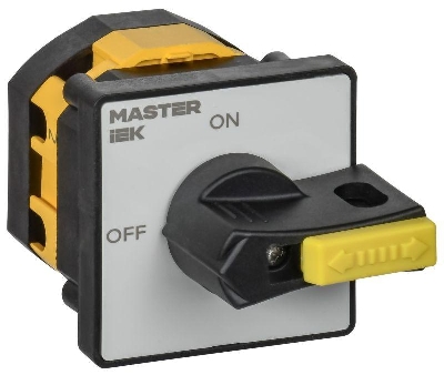 Переключатель кулачковый 16А (сх. 10) стандартная рукоятка IEK MI-CS10-016-010