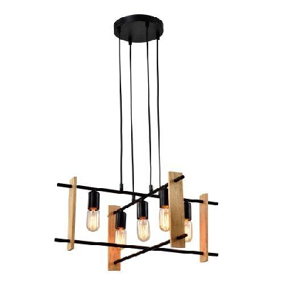 Люстра Elizabeth 5107-305 5хЕ27 40Вт лофт-кантри Rivoli Б0057936