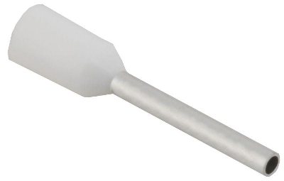 Наконечник НШВИ 0.5-10 бел. (уп.100шт) IEK UGN11-D05-010-100