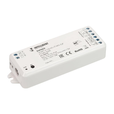 Диммер SMART-0-10V-102-72-MIX-SUF (12-36В 2х5А) (IP20 пластик) INTELLIGENT ARLIGHT 038182
