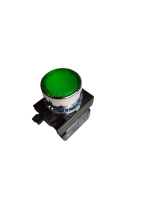 Кнопка нажимная круглая CM101DY (2НО) зел. EMAS CM101DY