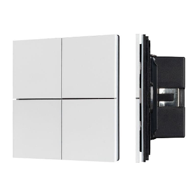Панель кнопочная KNX-304-23-IN White (BUS Frameless) (IP20 металл) INTELLIGENT ARLIGHT 038365