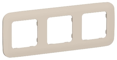 Рамка 3-м СП FLITE РУ-3-А-ФлЛ льняной IEK FI-M32-31-20-K88