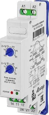 Реле контроля постоянного напряжения РКН-1-1-15М УХЛ2 (спец.) Меандр A8302-19912462