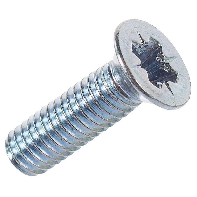 Винт с потайной головкой М8х50 DIN 965 оцинк. (уп.6шт) Tech-Krep/Zitar 112244