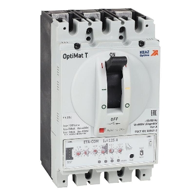 Выключатель автоматический OptiMat T125L ETA 32A 3P КЭАЗ 355875