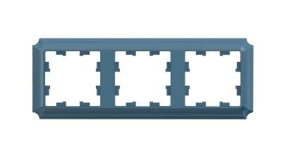 Рамка 3-м AtlasDesign Antique универс. изумруд. SE ATN100803