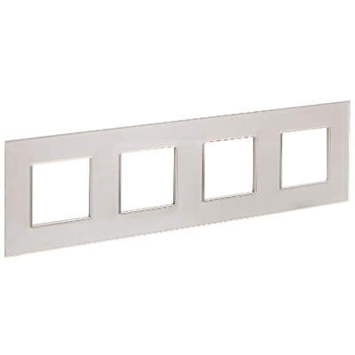 Рамка 4-м SKANDY SK-F24Sh стекло шампань IEK SK-M42-G-K37