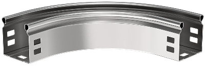 Угол для лотка плавный 90град. 100х50 Г01 ESCA IEK CPG01-0-90-050-100