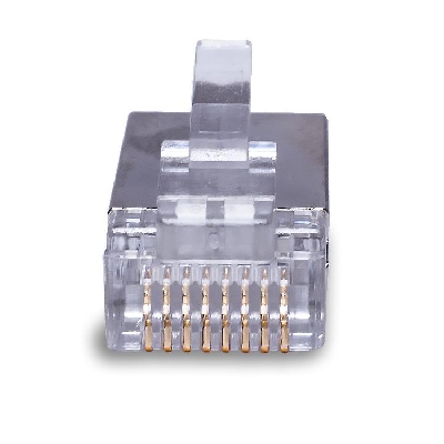 Коннектор 8P8C FTP 5e (RJ-45) 2pb (уп.100шт) SUPRLAN 10-0234