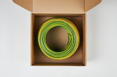 Провод H07V-K 1.5 GN/YE (коробка) (уп.100м) LAPP 3120000397