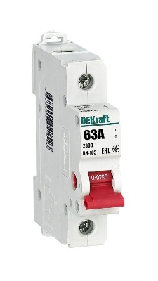 Выключатель-разъединитель ВН-105 ВН105-1P-063A DEKraft 17082DEK