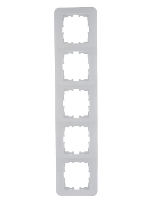 Рамка 5-м Karina Life горизонт. бел. LEZARD 708-0200-150