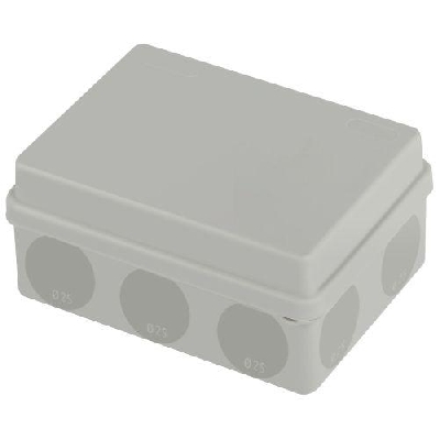 Коробка распаячная 150х110х70мм двухкомпонентн. HF стойкая к УФ прямой монтаж IP67 сер. KOR-150-110-70-11g-2MP Эра Б0060292