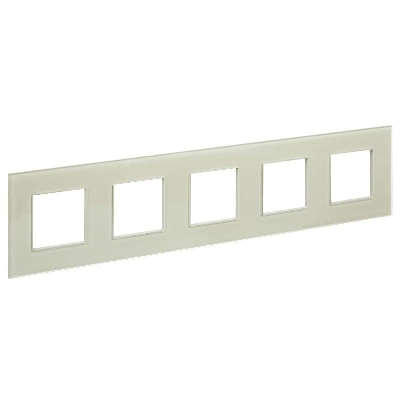 Рамка 5-м SKANDY SK-F25B стекло беж. IEK SK-M52-G-K10