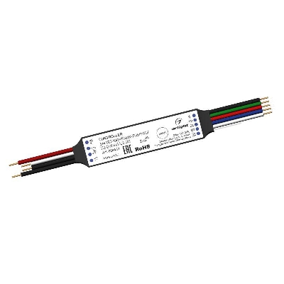 Контроллер SMART-K48-RGBW-PUSH-SUF 12-24В 4х1А 2.4G пластик Arlight 028442