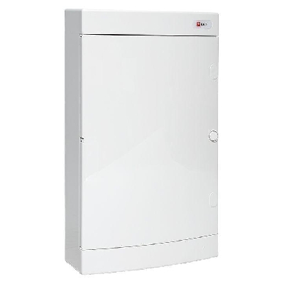 Щит распределительный навесной Unix 3х12мод. IP41 бел. дверь PROxima EKF ux-3x12-nw