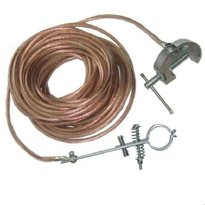 Заземление переносное ЗПС-1 Д для пожарных стволов 25кв.мм длина спуска 5м Антиток Д413680