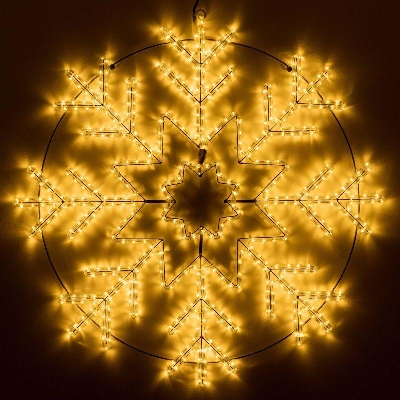 Фигура ARD-SNOWFLAKE-M8-950x950-540LED Warm (230В 33Вт) (IP65) Ardecoled 034255