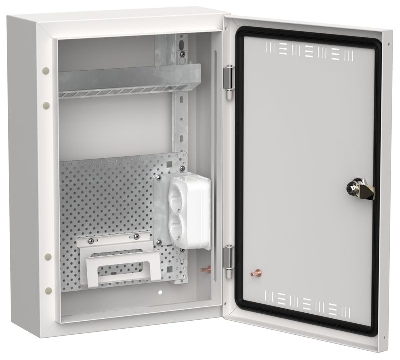 Корпус мультимедиа ЩРн-24 (1х24) TITAN 5 бел. IEK TI5-51-N-024-30