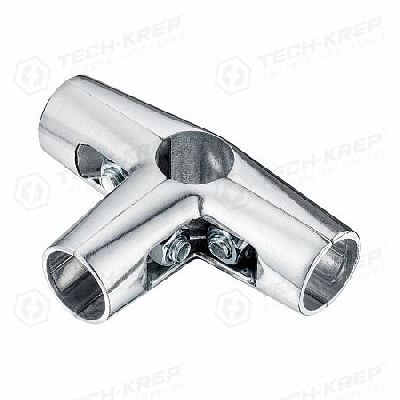 Соединитель 4-х труб хром (уп.1шт) Tech-Krep/Zitar 127453