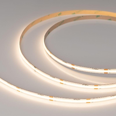 Лента светодиодная COB-X480-8mm 24V Warm 3000К 8Вт/м IP20 CSP (уп.5м) Arlight 039059