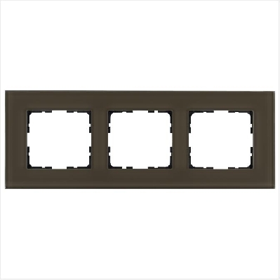 Рамка 3-м G-Glass стекло каперсовый Jasmart G1003GT