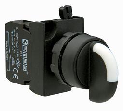 Переключатель 2-0-1 с фиксацией (1НО) EMAS CP100S30