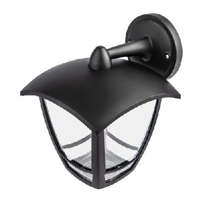 Светильник светодиодный садово-парковый ДБУ 07-8-002 Дели 2 8Вт 3000К IP44 4 гранный настенный черн. Эра Б0064297