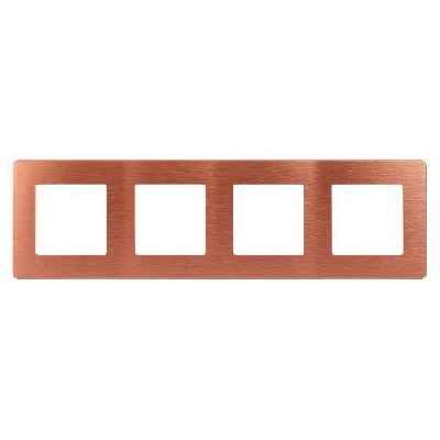 Рамка 4-м 12-5104-14 сатин медь Эра Б0052537